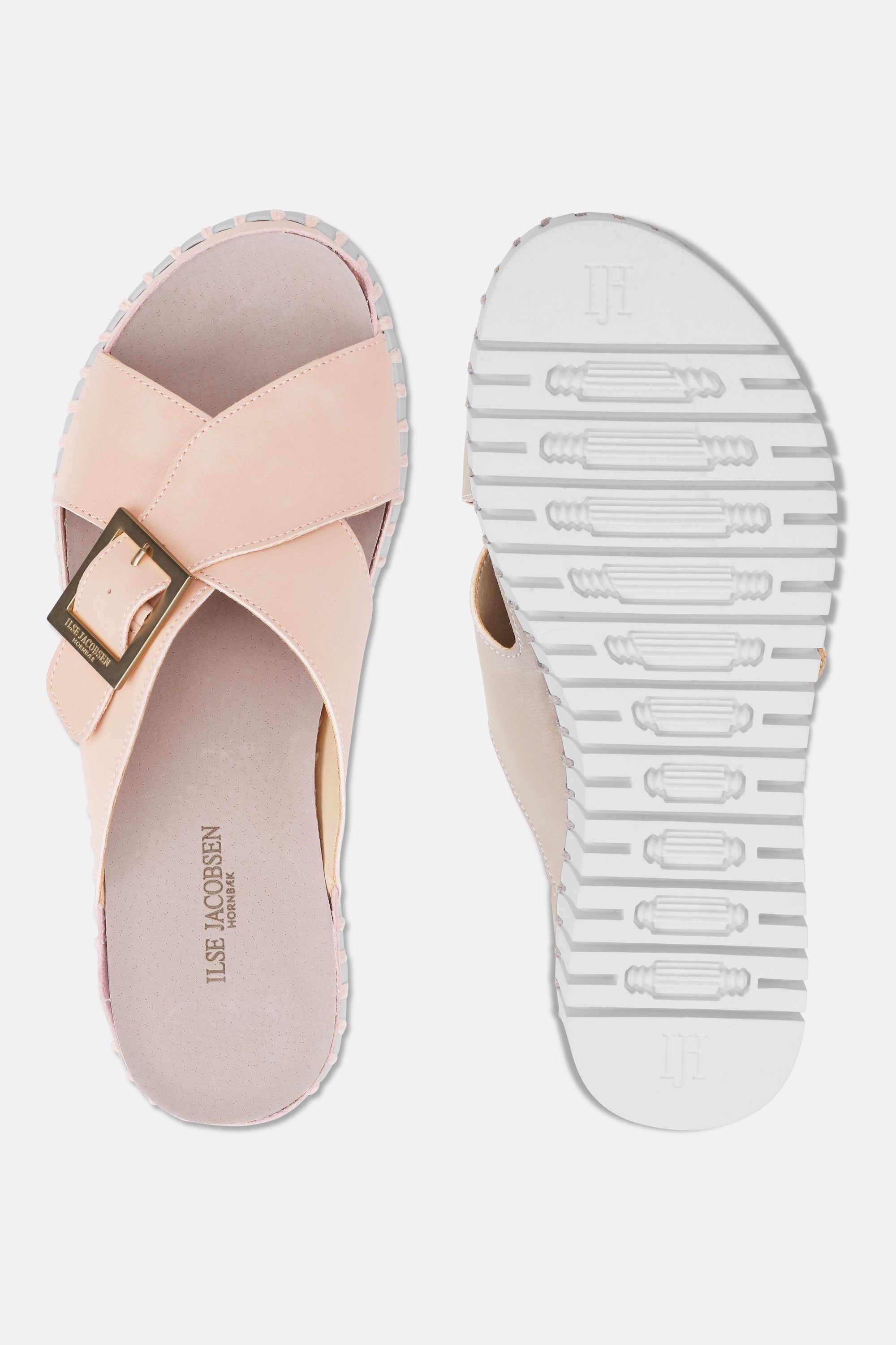 Sandaler Crossover - Adobe Rose White